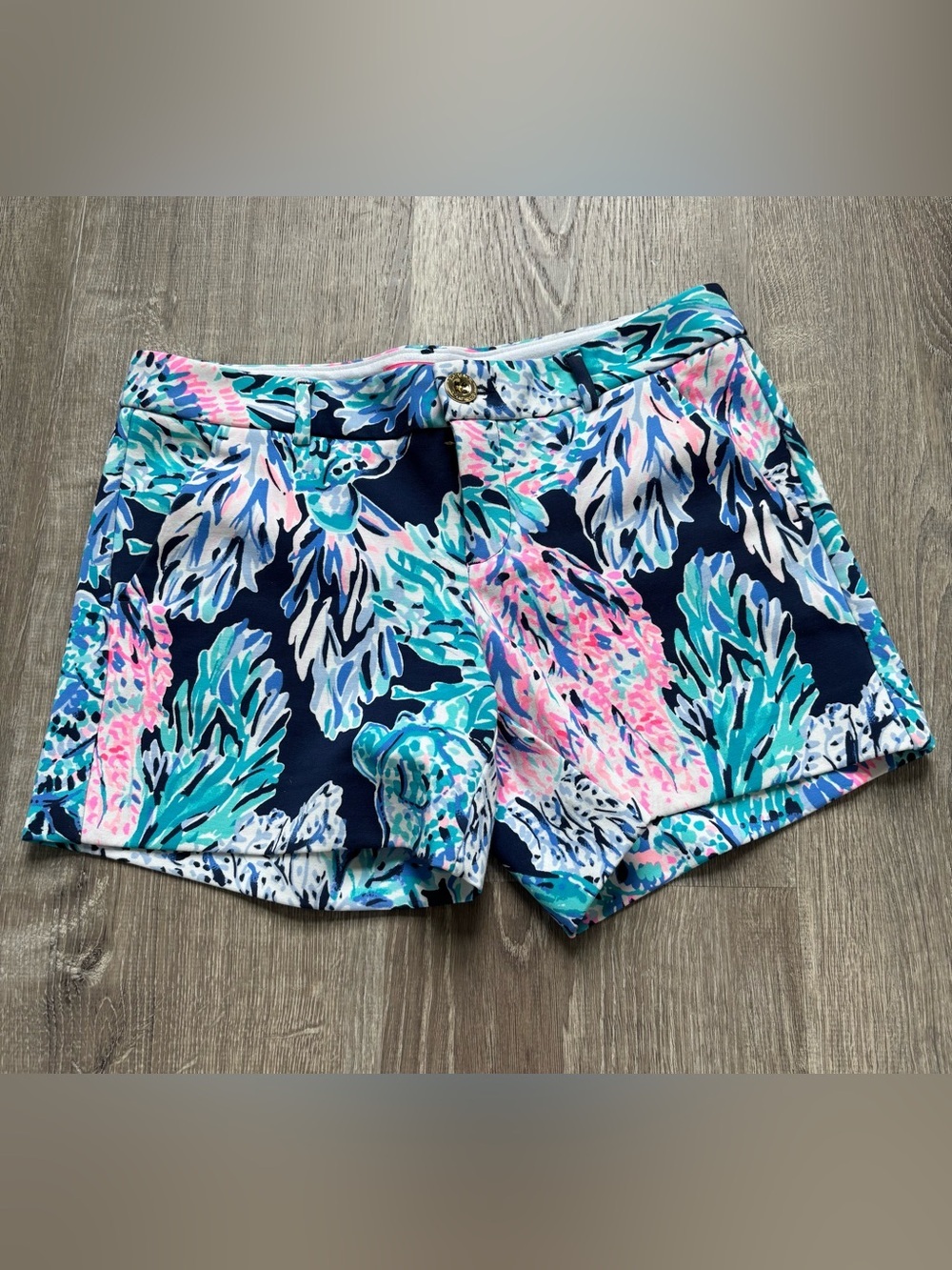 Lilly Pulitzer Womens Buttercup Shorts Size 2